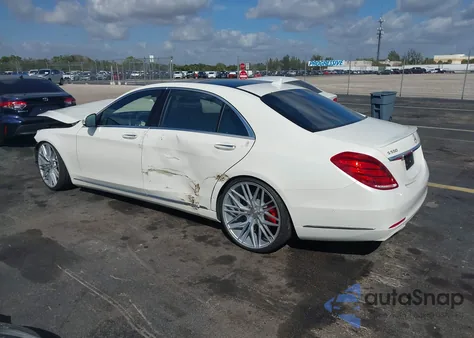 2016 Mercedes-Benz S 550 z USA, uszkodzony, nr VIN WDDUG8CB6GA236168